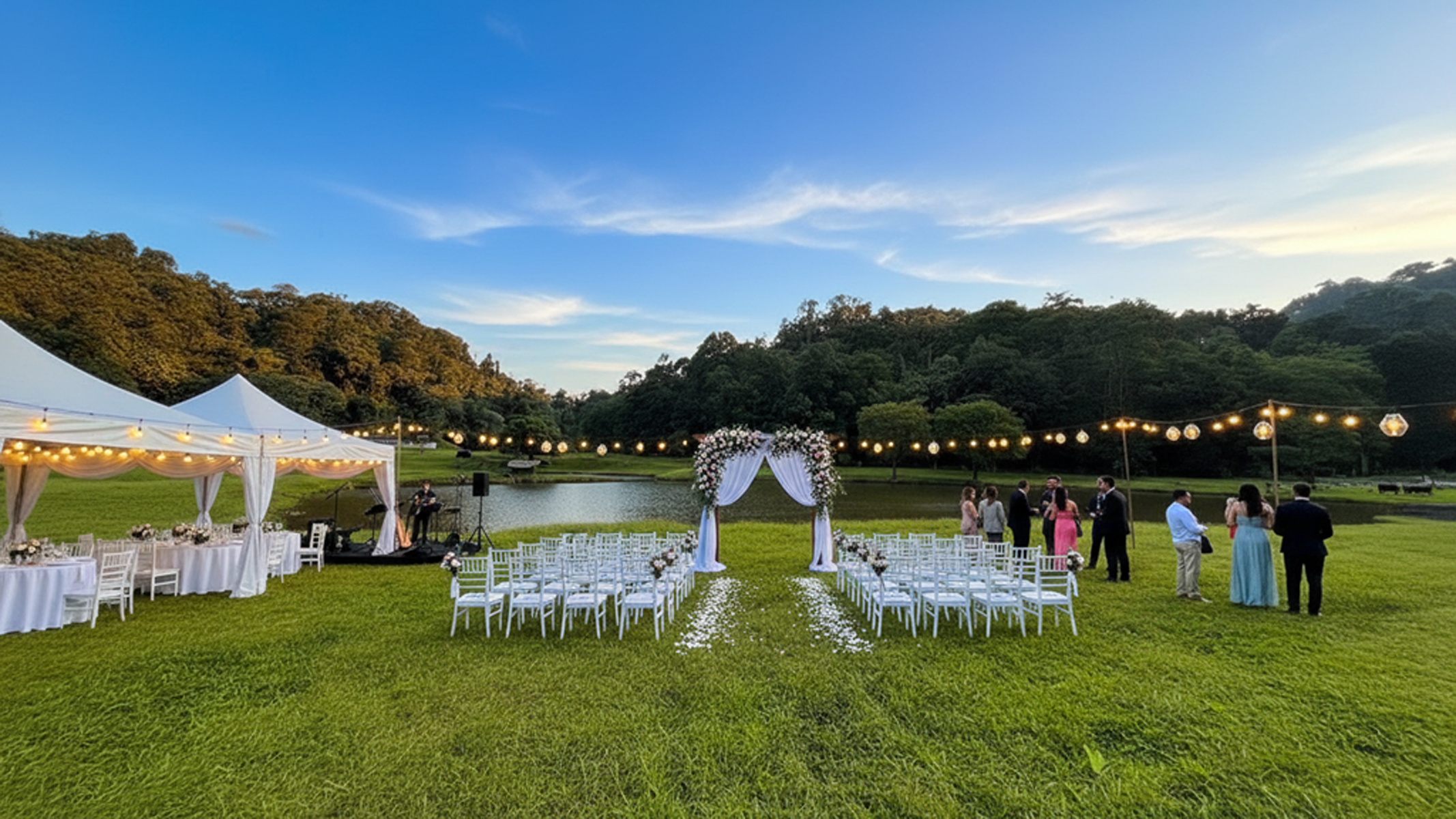 Chikmagalur Wedding Sunset